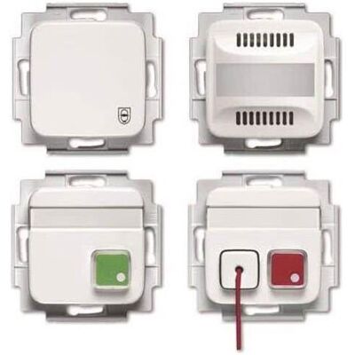 Sistema de alarma Busch-Jaeger para WC para discapacitados - Set completo Sistema de alarma Busch-Jaeger para WC para discapacitados - Set completo