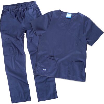 Conjunto Sanitario En Algodón Elástico Workteam Servicios B9150 Xs Azul Marino Conjunto Sanitario En Algodón Elástico Workteam Servicios B9150 Xs Azul Marino