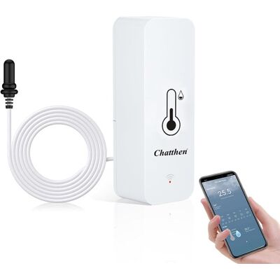 OEM Termómetro Wi-fi,termómetro Inteligente Para Refrigerador,monitoreo Mediante Aplicación,1 Unidad OEM Termómetro Wi-fi,termómetro Inteligente Para Refrigerador,monitoreo Mediante Aplicación,1 Unidad