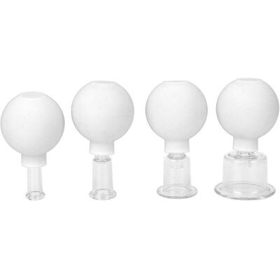 OEM Kit De Ventosas De Silicona Para Masaje, Alivio De La Humedad Y Mejora De La Circulación Sanguínea - Blanco OEM Kit De Ventosas De Silicona Para Masaje, Alivio De La Humedad Y Mejora De La Circulación Sanguínea - Blanco