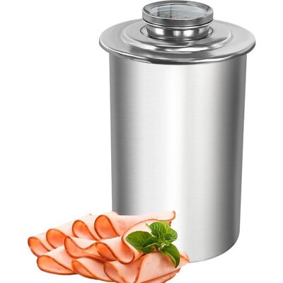 OEM Prensa Para Jamón De Acero Inoxidable Con Termómetro,ideal Para Preparar Jamón Cocido Casero Saludable OEM Prensa Para Jamón De Acero Inoxidable Con Termómetro,ideal Para Preparar Jamón Cocido Casero Saludable