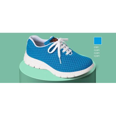 Zapatilla Sanitaria Tipo Blucher Con Corte De Rejilla Y Plantilla Acolchada Dian Calpe 47 Cian Zapatilla Sanitaria Tipo Blucher Con Corte De Rejilla Y Plantilla Acolchada Dian Calpe 47 Cian