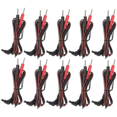 OEM 10 Hebras Por Paquete, 2,35 Mm X 1,2 M, Cable De Electrodo Tipo Aguja Dos En Uno, Apto Para Dispositivos De Fisioterapia Tens. OEM 10 Hebras Por Paquete, 2,35 Mm X 1,2 M, Cable De Electrodo Tipo Aguja Dos En Uno, Apto Para Dispositivos De Fisioterapia Tens.