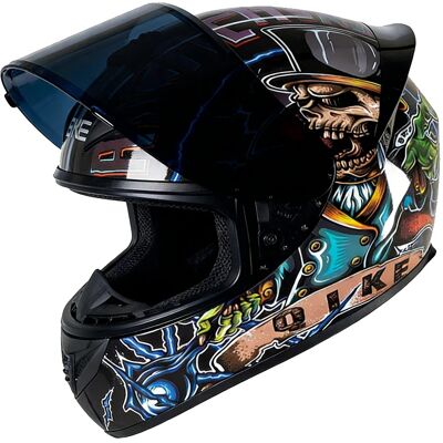OEM Casco De Motocicleta, Homologado Por El Dot, Diseño Integral Ligero, Rojo-b, Xl OEM Casco De Motocicleta, Homologado Por El Dot, Diseño Integral Ligero, Rojo-b, Xl