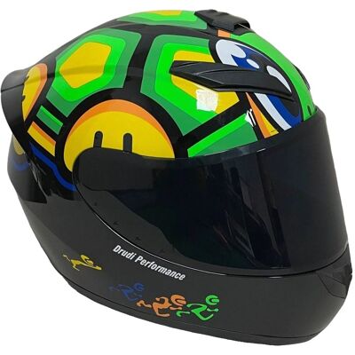 OEM Casco Integral De Moto, Resistente A Impactos, Con Un Elegante Diseño De Grafiti, Rojo-b, Talla Xl OEM Casco Integral De Moto, Resistente A Impactos, Con Un Elegante Diseño De Grafiti, Rojo-b, Talla Xl