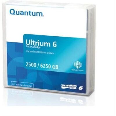 Quantum Lto Ultrium 6 Mr-l6mqn-01: Cartucho De Datos Lto-6 De 2,5 Tb Nativo / 6,25 Tb Comprimido Quantum Lto Ultrium 6 Mr-l6mqn-01: Cartucho De Datos Lto-6 De 2,5 Tb Nativo / 6,25 Tb Comprimido