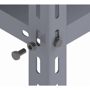 Capaldo Perno galvanizado con tuerca - 8x16 mm - Tornillo Capaldo Perno galvanizado con tuerca - 8x16 mm - Tornillo