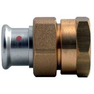 ATUSA Bocchettone Dado E Raccordo Femmina In Ottone Press Acciaio Carbonio Misura: 1"1/4 X 35 ATUSA Bocchettone Dado E Raccordo Femmina In Ottone Press Acciaio Carbonio Misura: 1"1/4 X 35