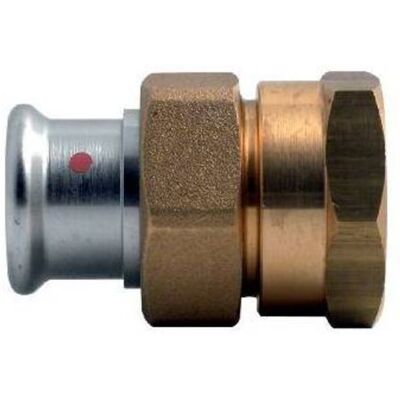 ATUSA Bocchettone Dado E Raccordo Femmina In Ottone Press Acciaio Carbonio Misura: 1"1/4 X 35 ATUSA Bocchettone Dado E Raccordo Femmina In Ottone Press Acciaio Carbonio Misura: 1"1/4 X 35