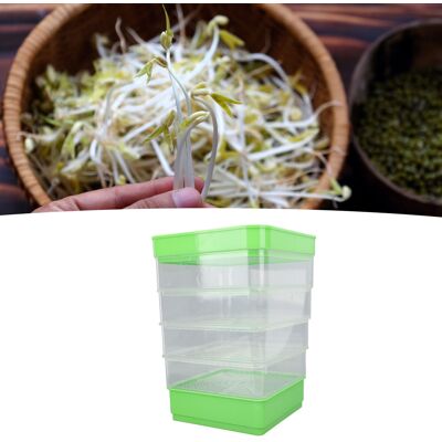 OEM Kit De Cultivo Apilable De 4 Niveles Con Protección Solar Para Microvegetales Y Brotes De Soja: Un Kit De Cultivo Versátil Que Ahorra Espacio. OEM Kit De Cultivo Apilable De 4 Niveles Con Protección Solar Para Microvegetales Y Brotes De Soja: Un Kit De Cultivo Versátil Que Ahorra Espacio.