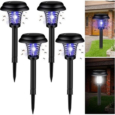OEM Matamosquitos Solar Impermeable Con Luz - Luz Morada Y Blanca OEM Matamosquitos Solar Impermeable Con Luz - Luz Morada Y Blanca