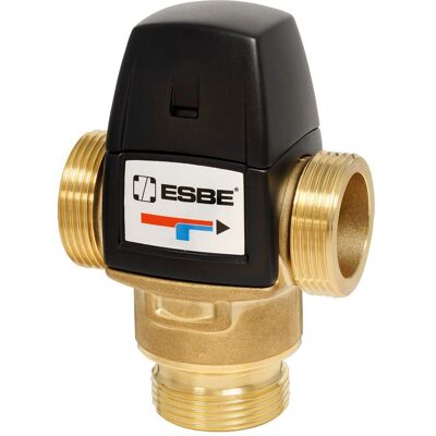P-PRO Esbe Válvula Mezcladora Solar Vts522, 50-75 Grados, Dn20, Kvs3.2, G1", 31720200 P-PRO Esbe Válvula Mezcladora Solar Vts522, 50-75 Grados, Dn20, Kvs3.2, G1", 31720200