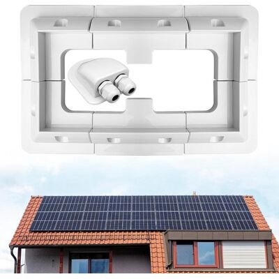 OEM Juego De Soportes Para Paneles Solares,instalación De Energía Solar,plástico De Alta Calidad Resistente A Los Rayos Uv,7 Piezas,blanco OEM Juego De Soportes Para Paneles Solares,instalación De Energía Solar,plástico De Alta Calidad Resistente A Los Rayos Uv,7 Piezas,blanco