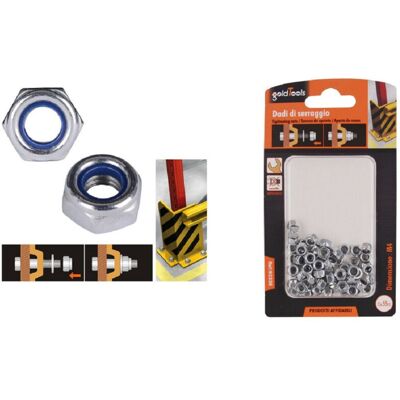 TRADE SHOP TRAESIO Trade Shop - Set 55 Pz Dado Esagonale Dadi Di Serraggio M4 4mm Antiscivolo Bulloni Viti 93338 - TRADE SHOP TRAESIO Trade Shop - Set 55 Pz Dado Esagonale Dadi Di Serraggio M4 4mm Antiscivolo Bulloni Viti 93338 -