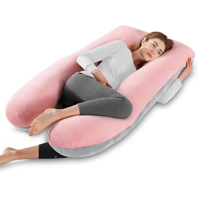 OEM Almohada De Embarazo Para Dormir, Almohada De Lactancia En Forma De U De Terciopelo Extraíble, Almohada De Embarazo, Almohada De Maternidad Y Almohada Corporal Para Dormir (rosa Y Gris) OEM Almohada De Embarazo Para Dormir, Almohada De Lactancia En Forma De U De Terciopelo Extraíble, Almohada De Embarazo, Almohada De Maternidad Y Almohada Corporal Para Dormir (rosa Y Gris)