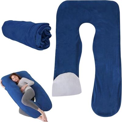 OEM Funda Almohada Embarazo Forma U: Algodón Extraíble Forma U Almohada Maternidad, Repuesto Almohada Lactancia Adulta, Lavable Máquina, 140 X 80 Cm OEM Funda Almohada Embarazo Forma U: Algodón Extraíble Forma U Almohada Maternidad, Repuesto Almohada Lactancia Adulta, Lavable Máquina, 140 X 80 Cm