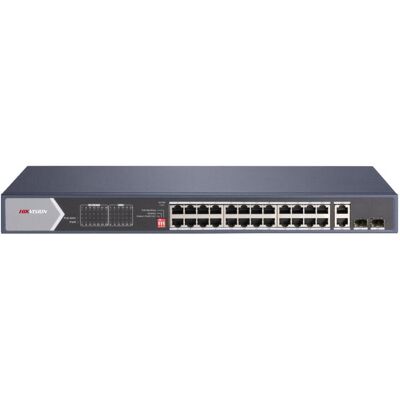Conmutador Hikvision Poe De 28 Puertos L2 No Administrado Capacidad De Conmutación 56 Gbit/s Conmutador Hikvision Poe De 28 Puertos L2 No Administrado Capacidad De Conmutación 56 Gbit/s
