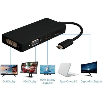 Base De Pantalla Usb-c Microconnect Base De Pantalla Usb-c Microconnect