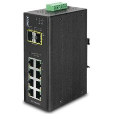 Planet Igs-10020mt Conmutador Gigabit Ethernet Gestionado Industrial De 10 Puertos L2+ 8x 10/100/1000t 2x 1g/2.5g Sfp Ip30 Carca Planet Igs-10020mt Conmutador Gigabit Ethernet Gestionado Industrial De 10 Puertos L2+ 8x 10/100/1000t 2x 1g/2.5g Sfp Ip30 Carca