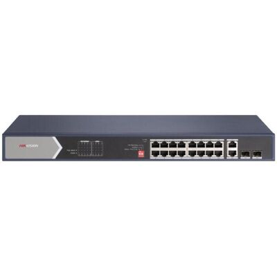 Hikvision Ds-3e0520hp-e Conmutador No Administrado Gigabit Ethernet (10/100/1000) Poe Azul Hikvision Ds-3e0520hp-e Conmutador No Administrado Gigabit Ethernet (10/100/1000) Poe Azul