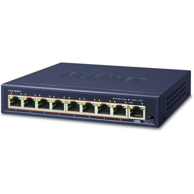 Planet 8 Puertos 10/100/1000 Gigabit, Gsd-908hp Planet 8 Puertos 10/100/1000 Gigabit, Gsd-908hp