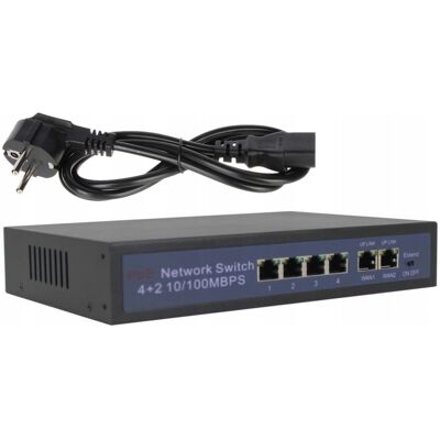 OEM Switch Rtx Con 4 Puertos Poe De Hasta 250 M + 2 Puertos De Enlace Ascendente. OEM Switch Rtx Con 4 Puertos Poe De Hasta 250 M + 2 Puertos De Enlace Ascendente.