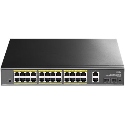 OEM Cudy Gs1026ps2 Switch No Administrado Gigabit Ethernet (10/100/1000) Energía Sobre Ethernet (poe) Negro OEM Cudy Gs1026ps2 Switch No Administrado Gigabit Ethernet (10/100/1000) Energía Sobre Ethernet (poe) Negro