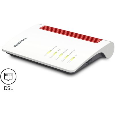 AVM Box Fritz 7630 Edition International Router Inalámbrico 2.5 Gigabit Ethernet Doble Banda (2,4 Ghz / 5 Ghz) Blanco, Rojo AVM Box Fritz 7630 Edition International Router Inalámbrico 2.5 Gigabit Ethernet Doble Banda (2,4 Ghz / 5 Ghz) Blanco, Rojo