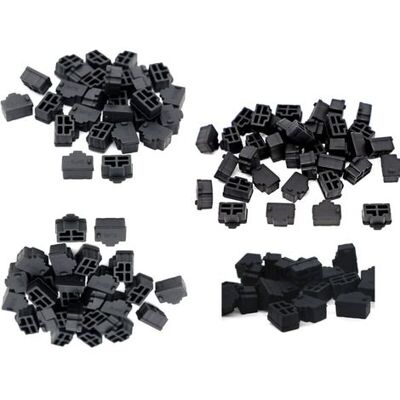OEM 200 Uds. Tapones De Protección Anti-polvo Para Puertos Rj45 De Hub, Conector Ethernet De Silicona Negro OEM 200 Uds. Tapones De Protección Anti-polvo Para Puertos Rj45 De Hub, Conector Ethernet De Silicona Negro