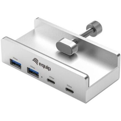 Equip Hub Usb De 4 Puertos Con Abrazadera 5 Gbps Equip Hub Usb De 4 Puertos Con Abrazadera 5 Gbps