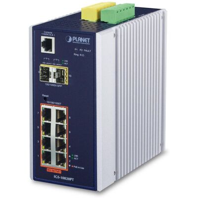 Planet Ip30 L2+ Snmp Gestionable, Igs-10020pt Planet Ip30 L2+ Snmp Gestionable, Igs-10020pt