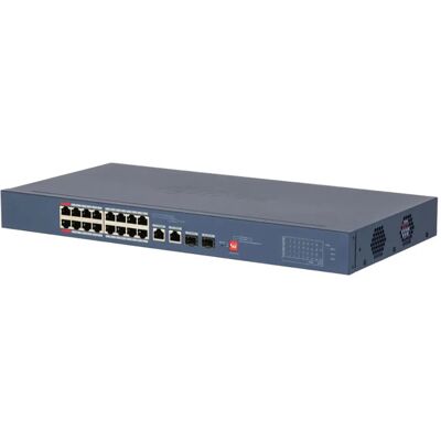 Dahua Technology Dh-cs4218-16et-135 Switch Gestionado L2 Gigabit Ethernet (10/100/1000) Energía Sobre Ethernet (poe) Negro Dahua Technology Dh-cs4218-16et-135 Switch Gestionado L2 Gigabit Ethernet (10/100/1000) Energía Sobre Ethernet (poe) Negro