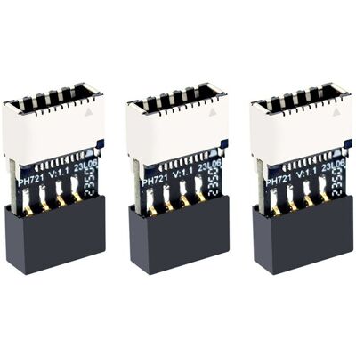 OEM 3x Placa Base Usb2.0 9 Pines Hacia Type-e Hembra Adaptador Chasis Clavija Type-c Tarjeta Extensión Usb 2.0 9 Pines OEM 3x Placa Base Usb2.0 9 Pines Hacia Type-e Hembra Adaptador Chasis Clavija Type-c Tarjeta Extensión Usb 2.0 9 Pines