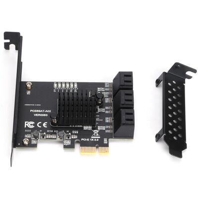 OEM Tarjeta Controladora Sata Plug And Play, Tarjeta De Expansión Pcie A Sata, Con Disipador De Calor De Aluminio Y Transmisión De Alta Velocidad, Expansión De 6 Puertos De Alta Estabilidad. OEM Tarjeta Controladora Sata Plug And Play, Tarjeta De Expansión Pcie A Sata, Con Disipador De Calor De Aluminio Y Transmisión De Alta Velocidad, Expansión De 6 Puertos De Alta Estabilidad.
