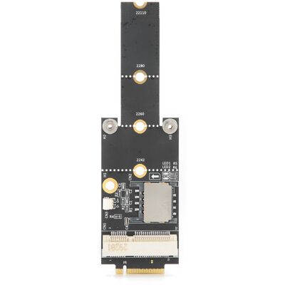 OEM Adaptador De Tarjeta Wifi Y Bluetooth Para Portátiles, Compatible Con Ranuras Mini Pci-e, Adaptador M.2 A Pcie, Apto Para Tarjetas De Teclado Nvme, Alta Velocidad De Transferencia De Datos, Interfaz N OEM Adaptador De Tarjeta Wifi Y Bluetooth Para Portátiles, Compatible Con Ranuras Mini Pci-e, Adaptador M.2 A Pcie, Apto Para Tarjetas De Teclado Nvme, Alta Velocidad De Transferencia De Datos, Interfaz N