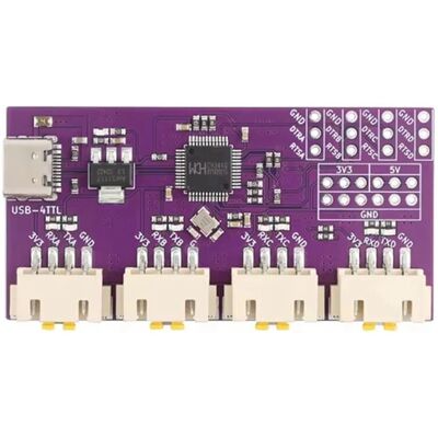OEM Módulo Convertidor Usb A Serie Ttl De 4 Puertos, Interfaz Usb Tipo-c, Chip Ch344 De Alta Velocidad De 6 Mbit/s. OEM Módulo Convertidor Usb A Serie Ttl De 4 Puertos, Interfaz Usb Tipo-c, Chip Ch344 De Alta Velocidad De 6 Mbit/s.