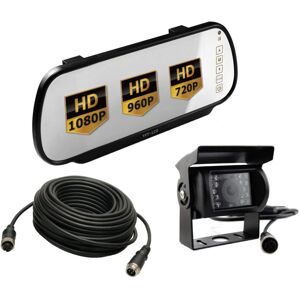 OEM Monitor De Coche Con Espejo Ahd Lcd De 7 Pulgadas Para 2 Cámaras De 4 Pines, 12 V/24 V, Cámara De Marcha Atrás Ahd 1080p Para Camión, Cable De 4 Pines De 10 Metros OEM Monitor De Coche Con Espejo Ahd Lcd De 7 Pulgadas Para 2 Cámaras De 4 Pines, 12 V/24 V, Cámara De Marcha Atrás Ahd 1080p Para Camión, Cable De 4 Pines De 10 Metros