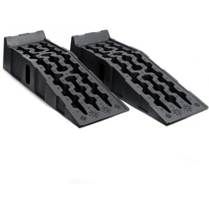 Wiltec - 2x Heavy-Duty Ramps - HDPE - 5t - Rampas para vehículos Wiltec - 2x Heavy-Duty Ramps - HDPE - 5t - Rampas para vehículos