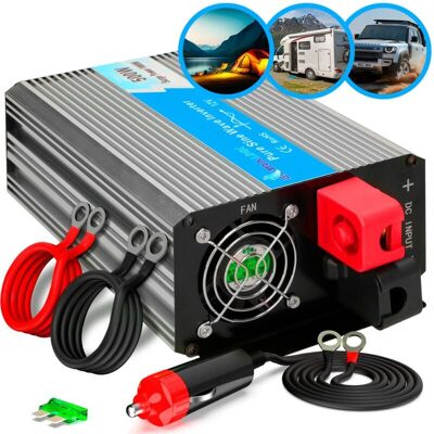 51 DEGREES NORTH Extralink Car Voltage Converter 12v-230v 500w Pure Sinus Opip-500w 51 DEGREES NORTH Extralink Car Voltage Converter 12v-230v 500w Pure Sinus Opip-500w