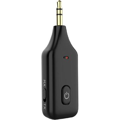 DPZO Adaptador Bluetooth Para Coche Con Conector Auxiliar De 3,5 Mm, Bluetooth V5.1 Rx Tx Transmisor Receptor Kit Manos Libres Para Coche, Transmisor Bluetooth Para Sistema Estéreo, Pc, Tv, Audio, Radio De DPZO Adaptador Bluetooth Para Coche Con Conector Auxiliar De 3,5 Mm, Bluetooth V5.1 Rx Tx Transmisor Receptor Kit Manos Libres Para Coche, Transmisor Bluetooth Para Sistema Estéreo, Pc, Tv, Audio, Radio De