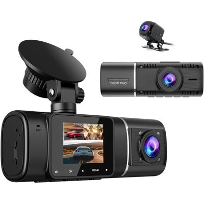 OEM Cámara De Salpicadero Delantera Y Trasera Para El Interior Del Coche, Cámara De Coche 1080p Con Modo De Aparcamiento, Cámara De Salpicadero Con Sensor G, Visión Nocturna Y Grabación En Bucle. OEM Cámara De Salpicadero Delantera Y Trasera Para El Interior Del Coche, Cámara De Coche 1080p Con Modo De Aparcamiento, Cámara De Salpicadero Con Sensor G, Visión Nocturna Y Grabación En Bucle.