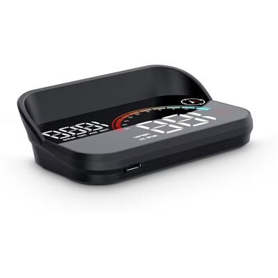 OEM M22 Head-up Display Car - Velocímetro Gps Para Coches Con Pantalla Digital (velocidad Km/h, Hora), Universal Para Todos Los Vehículos OEM M22 Head-up Display Car - Velocímetro Gps Para Coches Con Pantalla Digital (velocidad Km/h, Hora), Universal Para Todos Los Vehículos