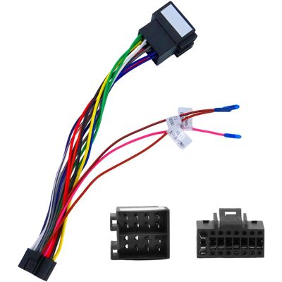 LARGEIGHT Cable Adaptador Sigadng De 16 Pines A Iso, Adaptador De Arnés De Cableado Para Radio De Coche, Para Radio Estéreo Android Con Toma Estándar Con Control En El Volante Y Líneas De Marcha Atrás LARGEIGHT Cable Adaptador Sigadng De 16 Pines A Iso, Adaptador De Arnés De Cableado Para Radio De Coche, Para Radio Estéreo Android Con Toma Estándar Con Control En El Volante Y Líneas De Marcha Atrás