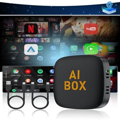 IROVAMI Adaptador Inalámbrico 5 En 1 Para Carplay Y Android Auto, Compatible Con Conversión Ai Box. Carplay Admite Tarjetas Tf/unidades Usb Y Es Apto Para Vehículos Equipados Con Cable Original. IROVAMI Adaptador Inalámbrico 5 En 1 Para Carplay Y Android Auto, Compatible Con Conversión Ai Box. Carplay Admite Tarjetas Tf/unidades Usb Y Es Apto Para Vehículos Equipados Con Cable Original.