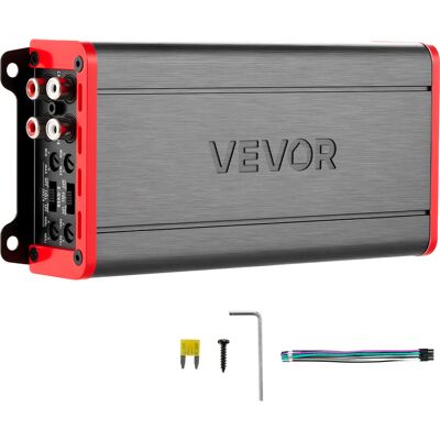 Vevor Amplificador Para Automóvil 4 Canales Puenteable Clase D, Máximo 4 X 272w A 4 Ohmios Y 4 X 400w A 2 Ohmios, Amplificador Estereo De Audio Para Coche Para Vehículo Todoterreno Suv Sedán Camioneta Vevor Amplificador Para Automóvil 4 Canales Puenteable Clase D, Máximo 4 X 272w A 4 Ohmios Y 4 X 400w A 2 Ohmios, Amplificador Estereo De Audio Para Coche Para Vehículo Todoterreno Suv Sedán Camioneta