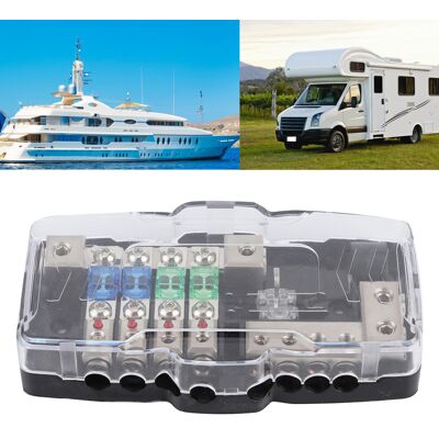 OEM Esta Caja De Fusibles Multifuncional De 4 Canales Es Adecuada Para Sistemas De Audio De Automóviles, Cuenta Con Luces Indicadoras Led Y Es Compatible Con Suv, Atv, Utv Y Otros Tipos De Vehículos. OEM Esta Caja De Fusibles Multifuncional De 4 Canales Es Adecuada Para Sistemas De Audio De Automóviles, Cuenta Con Luces Indicadoras Led Y Es Compatible Con Suv, Atv, Utv Y Otros Tipos De Vehículos.