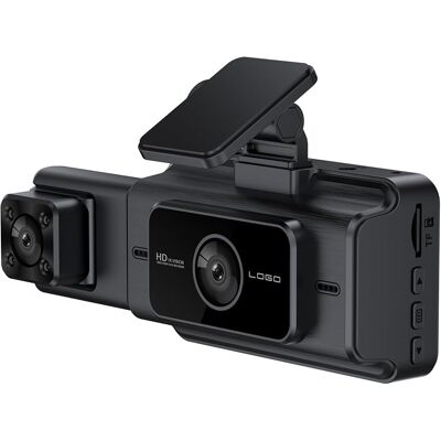 OEM Grabadora De Conducción Con Detección De Movimiento, Visión Nocturna, Cámaras Delantera Y Trasera, 3 Lentes, Dvr Para Coche, Grabación En Bucle, Hd 1080p, Grabadora De Vídeo Para Vehículos Wifi De Gra OEM Grabadora De Conducción Con Detección De Movimiento, Visión Nocturna, Cámaras Delantera Y Trasera, 3 Lentes, Dvr Para Coche, Grabación En Bucle, Hd 1080p, Grabadora De Vídeo Para Vehículos Wifi De Gra