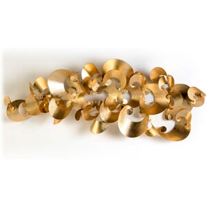 FIJALO Skulptur 160x20x60 Goldmetall Vertikaler Dekoration / Fotos Für Alle Stile, Um Zu Hause Eine Note Zu Verleihen FIJALO Skulptur 160x20x60 Goldmetall Vertikaler Dekoration / Fotos Für Alle Stile, Um Zu Hause Eine Note Zu Verleihen