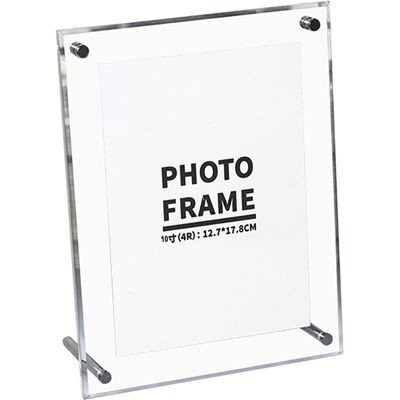 OEM Marco Fotografico Acrilico - 24,2 X 29,3 Cm - Soporte Metalico Ajustable Horizontal Vertical - Para Certificados Y Fotos - Unidad OEM Marco Fotografico Acrilico - 24,2 X 29,3 Cm - Soporte Metalico Ajustable Horizontal Vertical - Para Certificados Y Fotos - Unidad