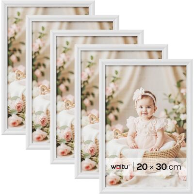 WOLTU - Marcos de Fotos Originales de Madera 5P - Photo Frames WOLTU - Marcos de Fotos Originales de Madera 5P - Photo Frames